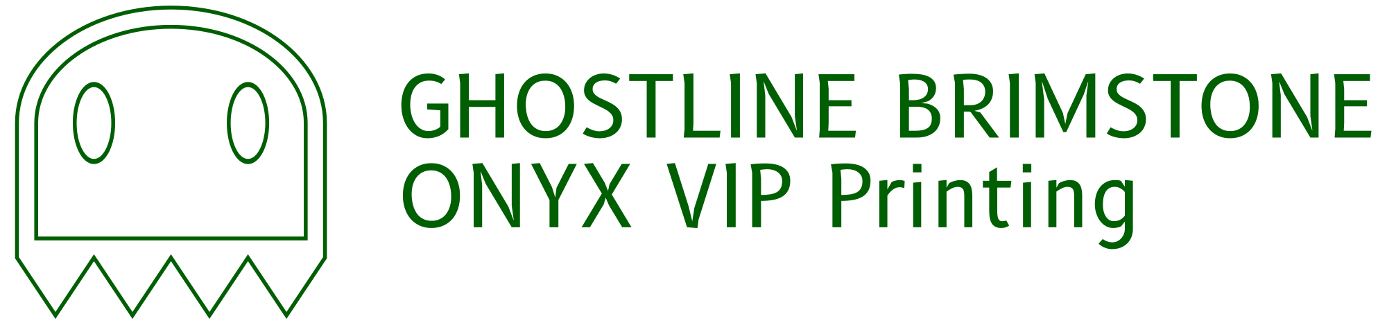 ghostline brimstone onyx vip printing logo